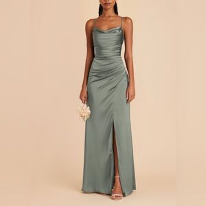 Birdie Grey Lydia Dress Green Medium NWT